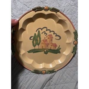 2001 Italian Hand Painted Plate